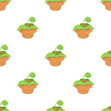 Çömlek desenli, pürüzsüz vektör