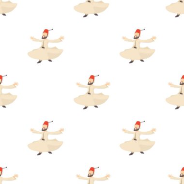 Arap adam desenli kusursuz vektör