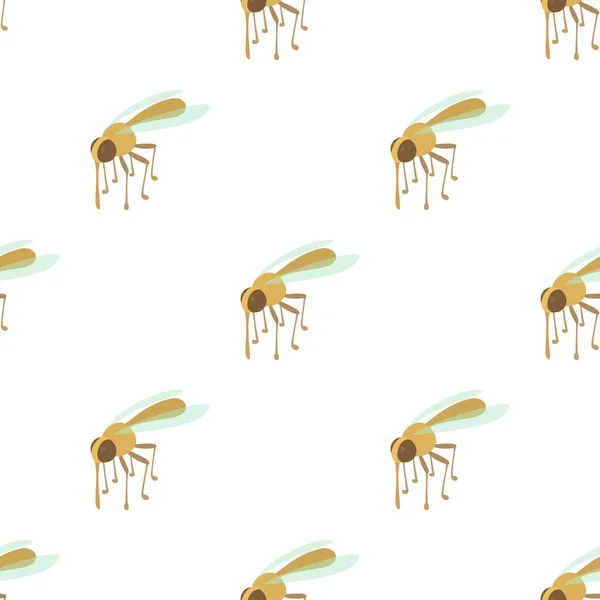 蚊のパターンシームレスベクトル — ストックベクタ