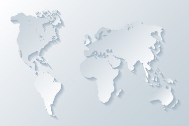 Vektör Dünya çizimi