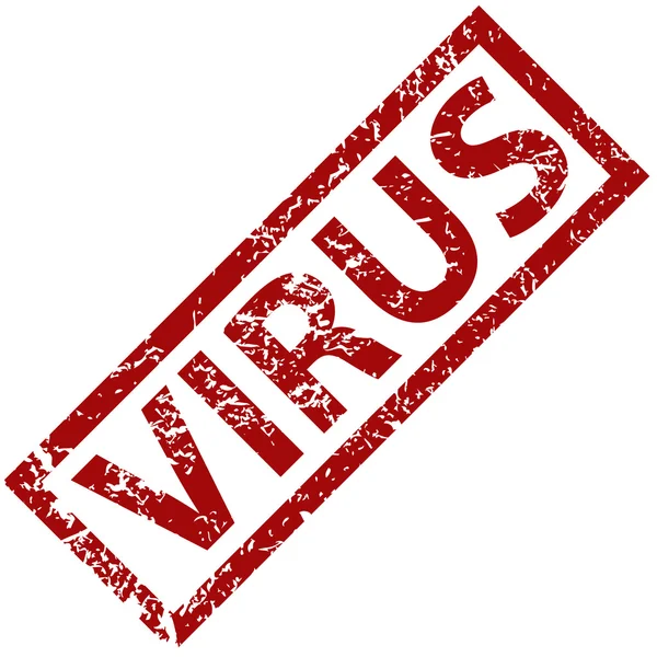 Virus-Stempel — Stockvektor