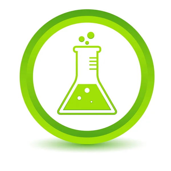Chemical flask icon — Stock Vector