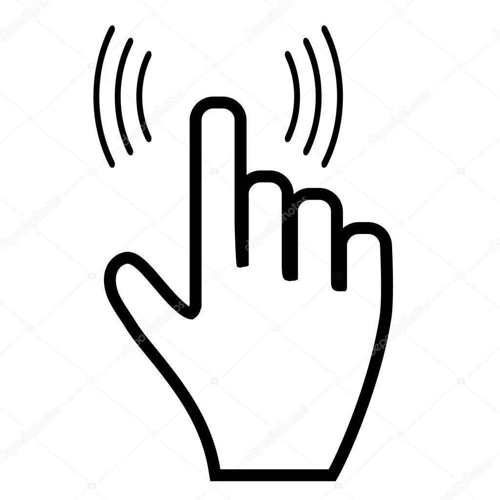 Click hand icon pointer