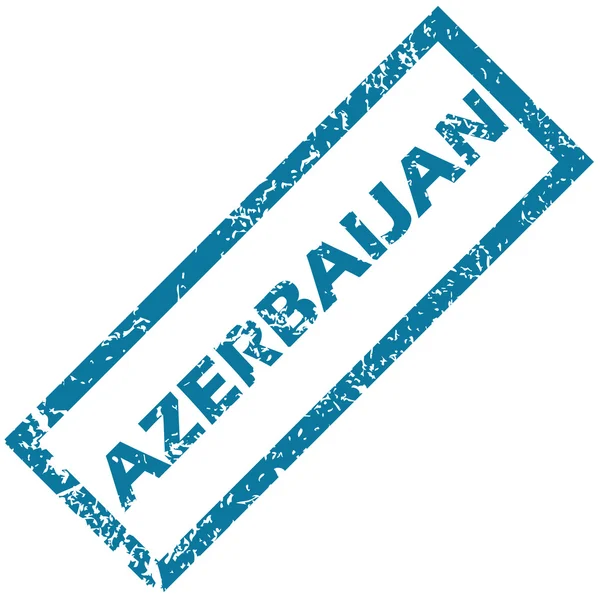 Aserbajdsjans gummistempel – Stock-vektor