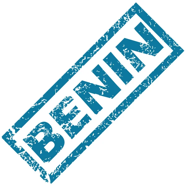 Резиновая марка Бенина — стоковый вектор