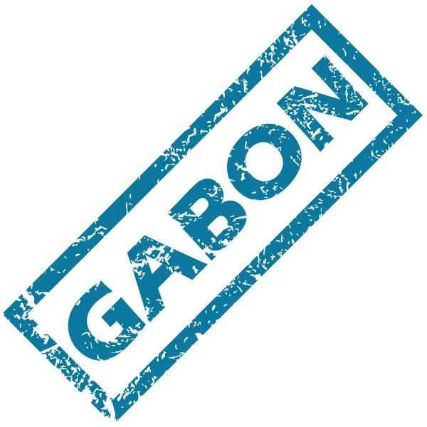 Gabon-Stempel — Stockvektor