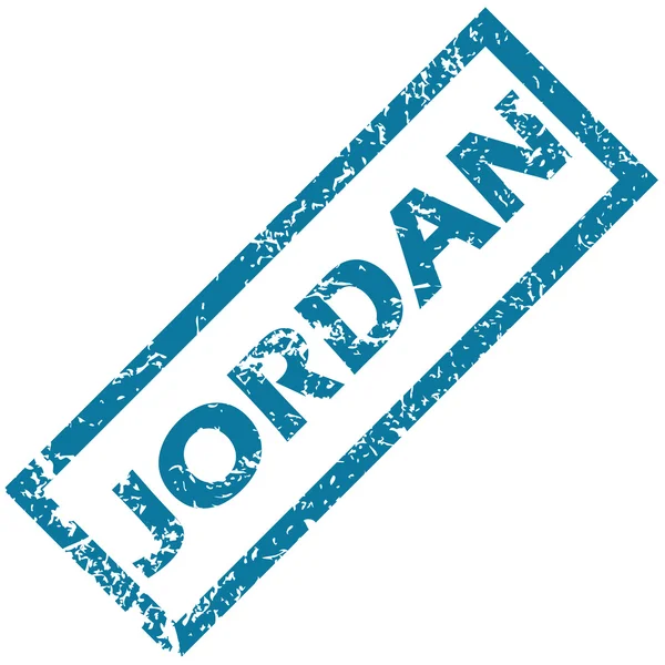 Jordan lastik damgası — Stok Vektör