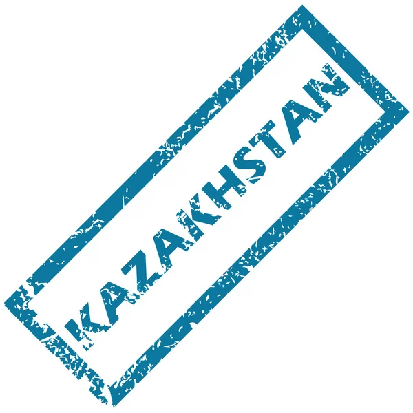 Kazakhstan rubber stamp — Stock Vector