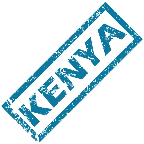 Timbre en caoutchouc Kenya — Image vectorielle