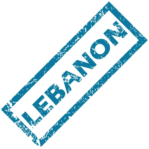 Lebanon rubber stamp — Stock Vector