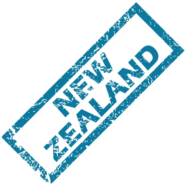 Резиновая марка Новой Зеландии — стоковый вектор
