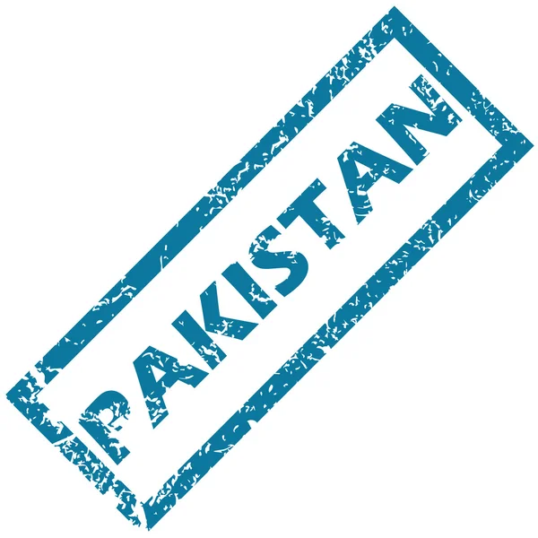 Timbre caoutchouc Pakistan — Image vectorielle