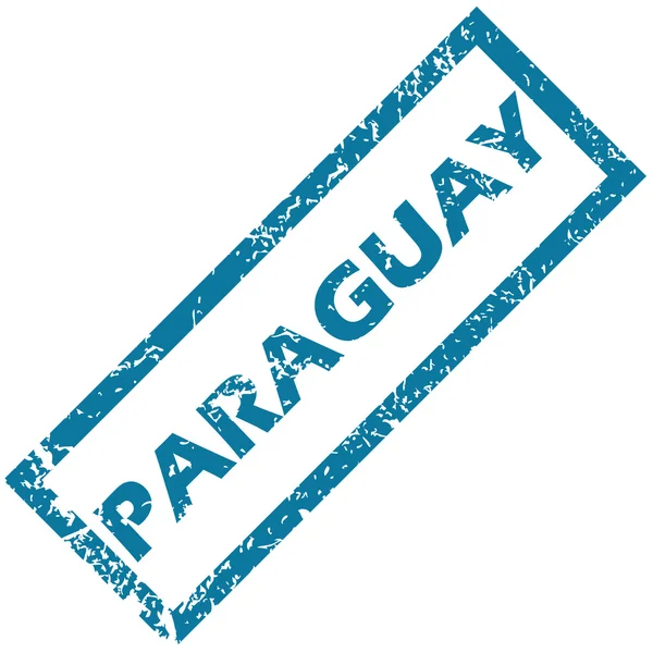 Paraguay sello de goma — Vector de stock