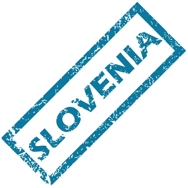 Slovenië Rubberstempel — Stockvector