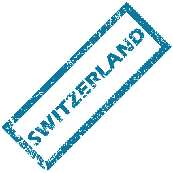 Швейцарія штамп — стоковий вектор