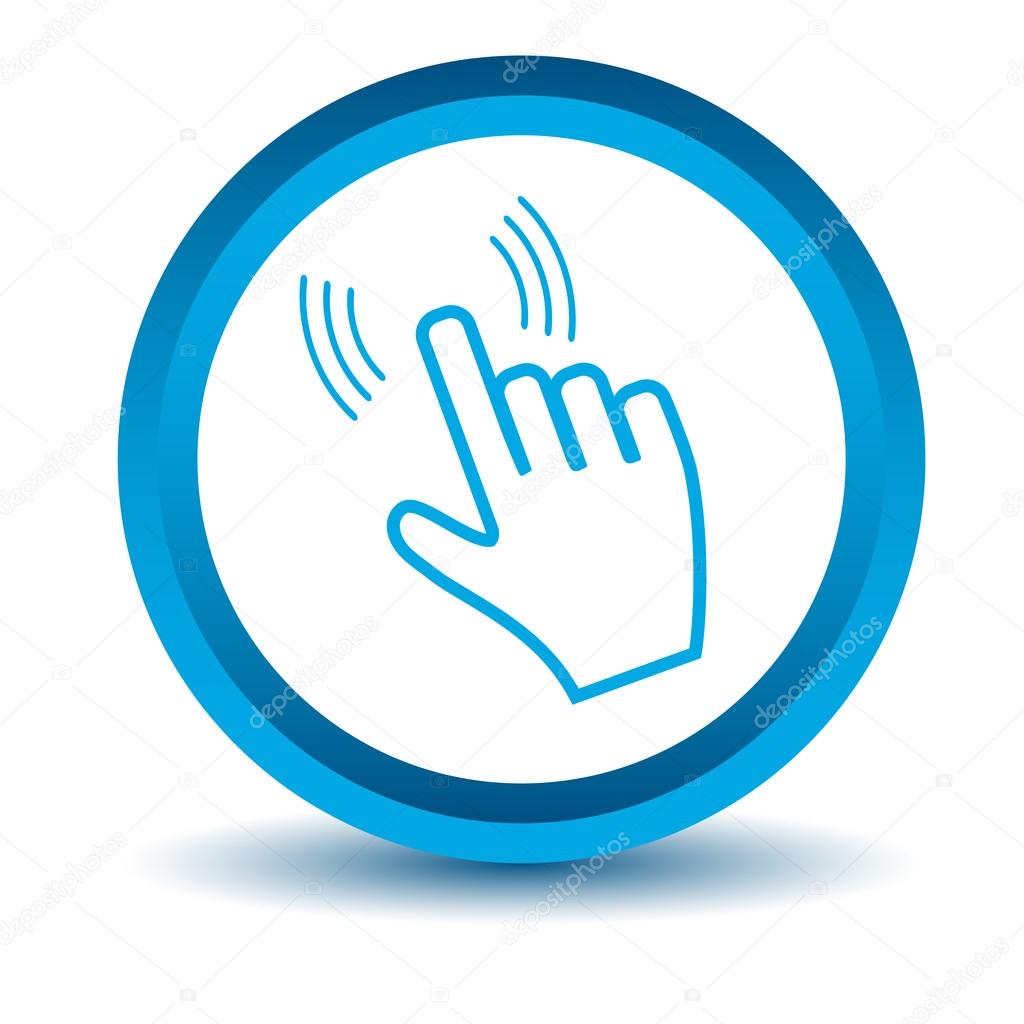 Imágenes: icono de click | Haz clic en el icono de mano — Vector de ...
