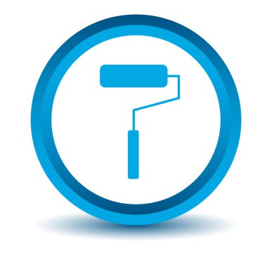 Mavi silindir simgesi