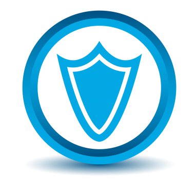 Mavi kalkan kutsal kişilerin resmi