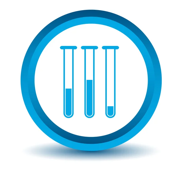 Mavi tüpler simgesi — Stok Vektör