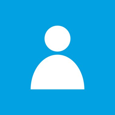 İnsanlar beyaz simgesi