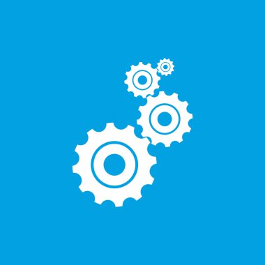 Mekanizması beyaz simgesi