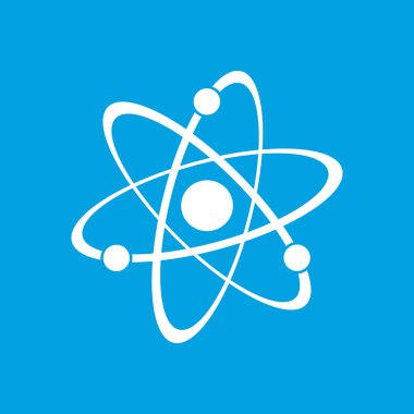 Atom beyaz simgesi
