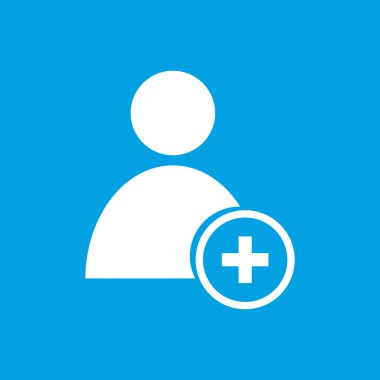 Kullanıcı beyaz simgesi ekleme