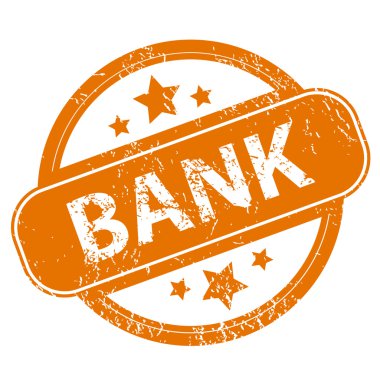 Banka grunge simgesi