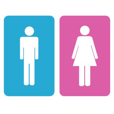 erkek ve kadın işaretleri