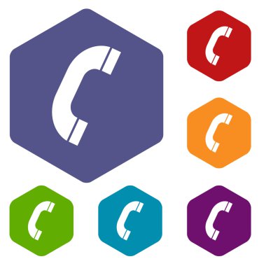 Telefon rhombus simgeler