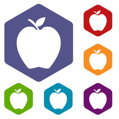 Apple rhombus simgeler