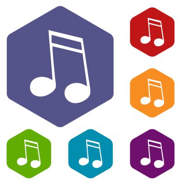 Not rhombus simgeler