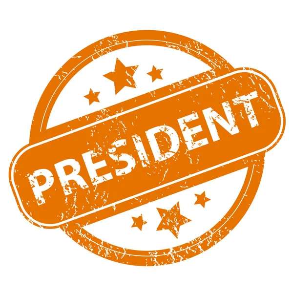 Ikona prezydenta — Wektor stockowy
