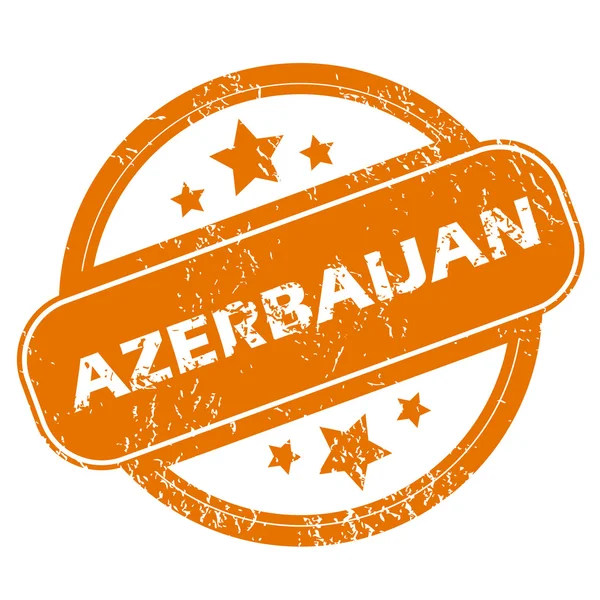 Icono grunge de Azerbaiyán — Archivo Imágenes Vectoriales