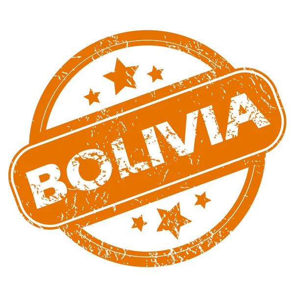 Bolivia grunge pictogram — Stockvector