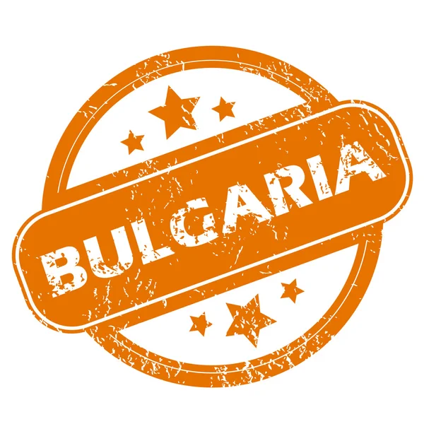 Bulgaria icona grunge — Vettoriale Stock