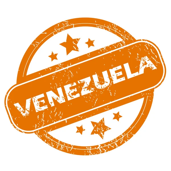 Icono grunge Venezuela — Vector de stock