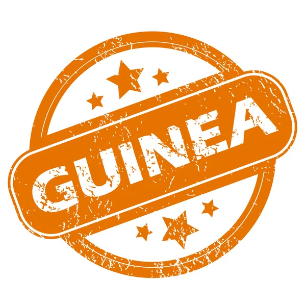 Icono de grunge de Guinea — Archivo Imágenes Vectoriales