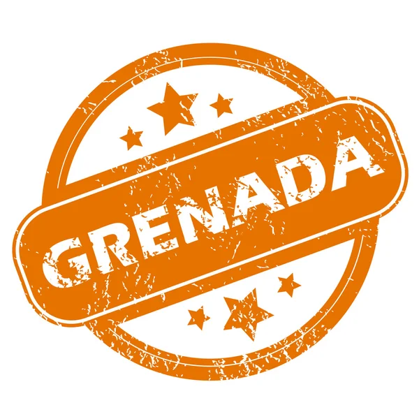 Icono grunge de Granada — Vector de stock