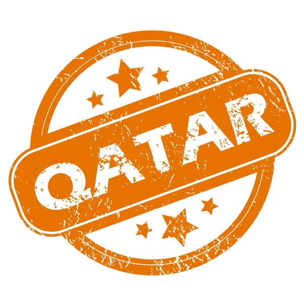 Qatar grunge icon — Stock Vector