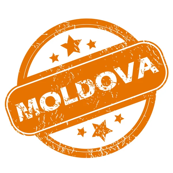 Moldova grunge icon — Stock Vector