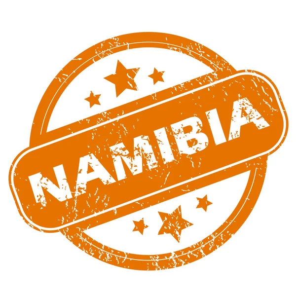 Namibia icono grunge — Vector de stock