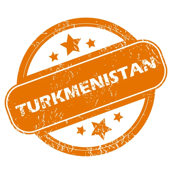 Turkmenistan grunge icon — Stock Vector