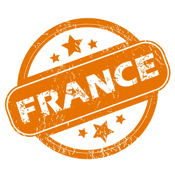 Значок гранж Франції — стоковий вектор
