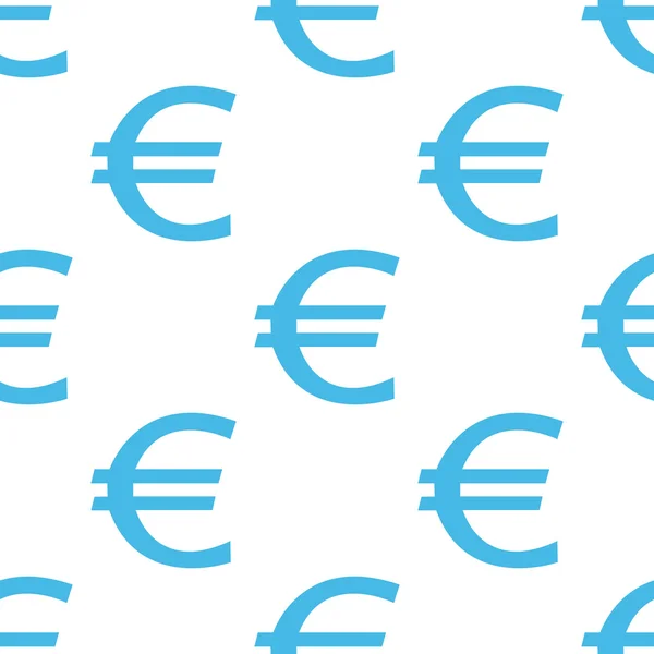 Евро бесшовная модель — стоковый вектор