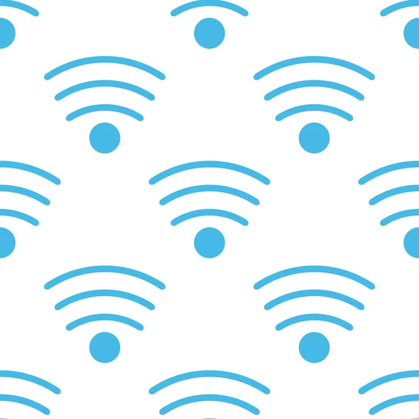 Modèle sans couture Wi-Fi — Image vectorielle