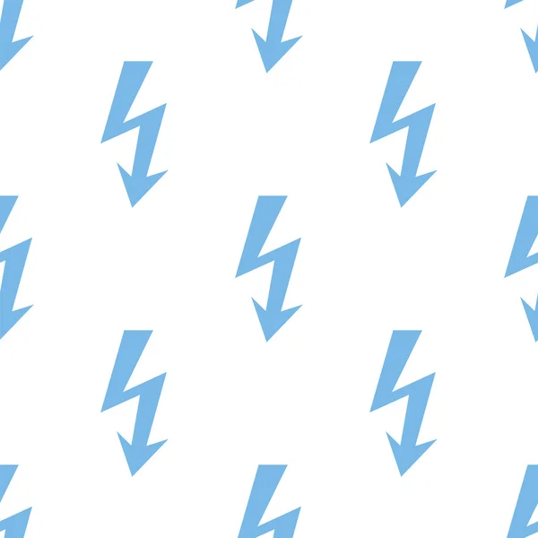 Lightning seamless pattern — Stock Vector