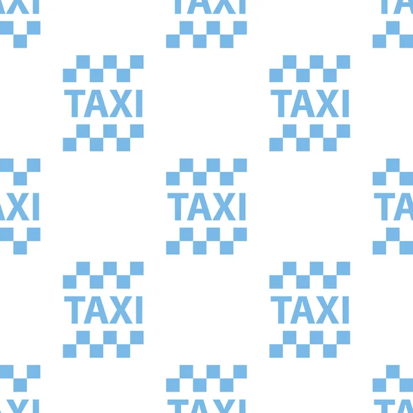 Taxi Patrón sin costura — Vector de stock