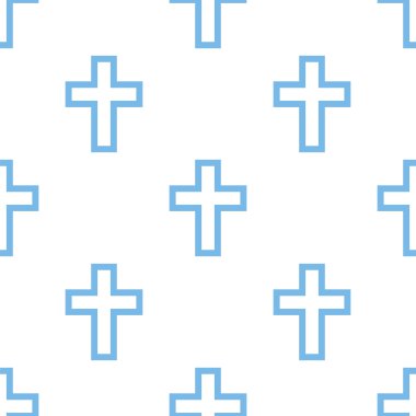 Dikişsiz desen Protestan çapraz