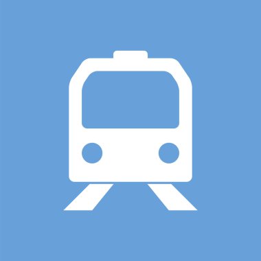 Tren beyaz simgesi